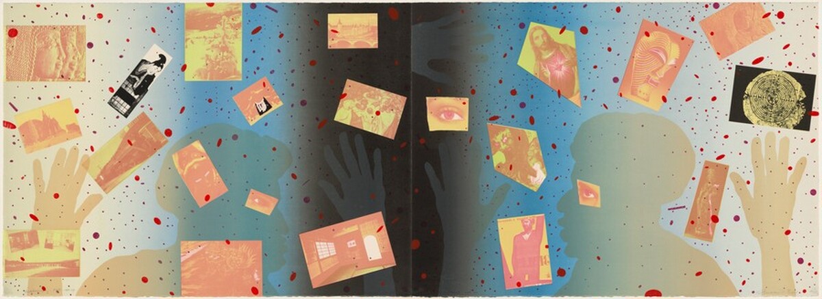 Autobiography: Past & Present I by Howardena Pindell