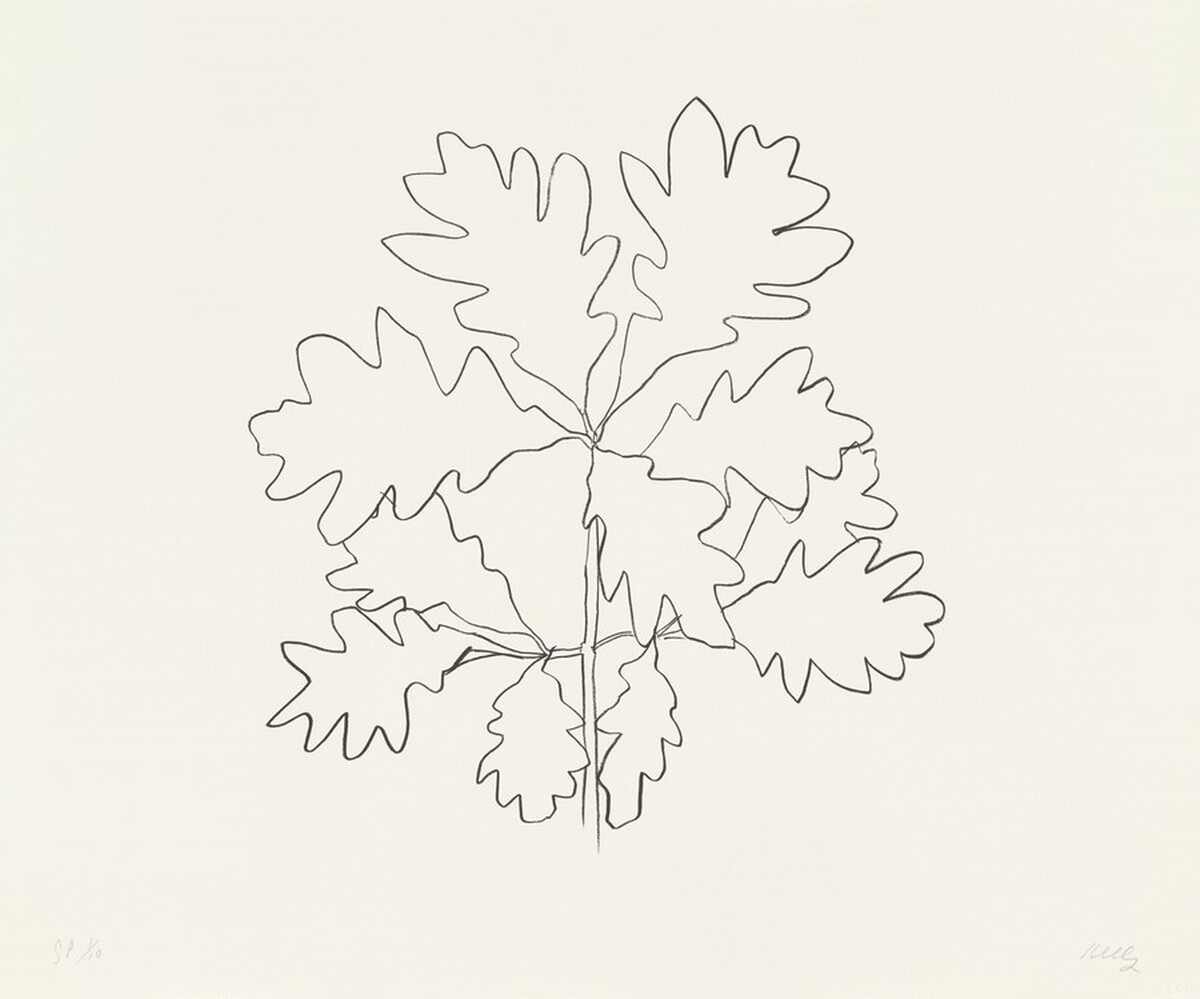 Oak VI by Ellsworth Kelly