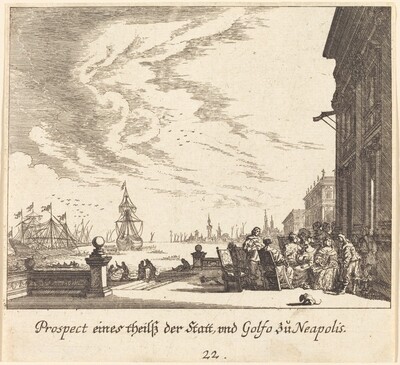 View of Gulf of Naples