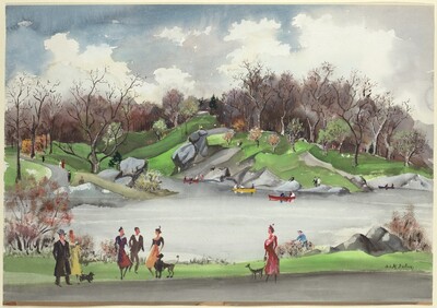 Pond in Central Park