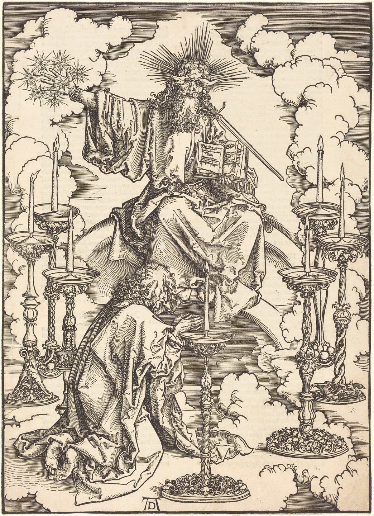 The Vision of the Seven Candlesticks by Albrecht Dürer