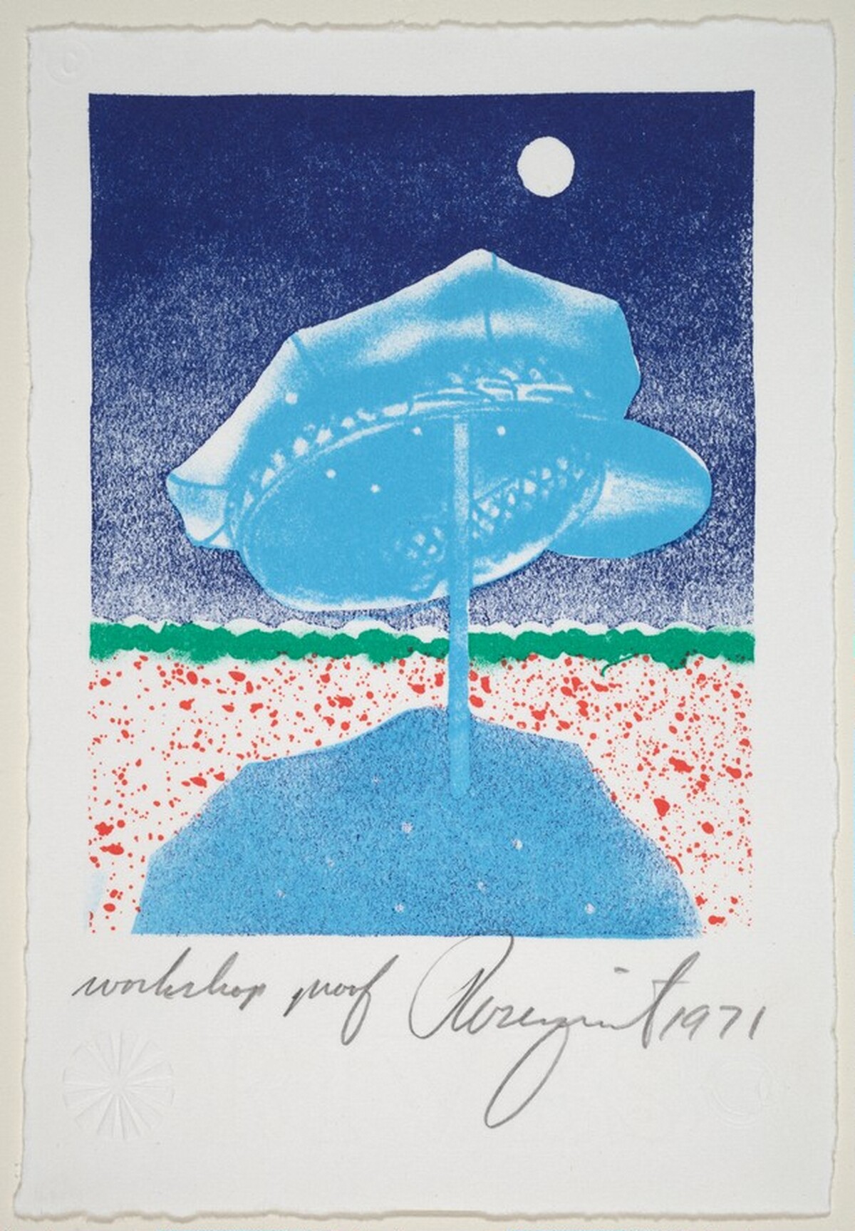 Delivery Hat by James Rosenquist