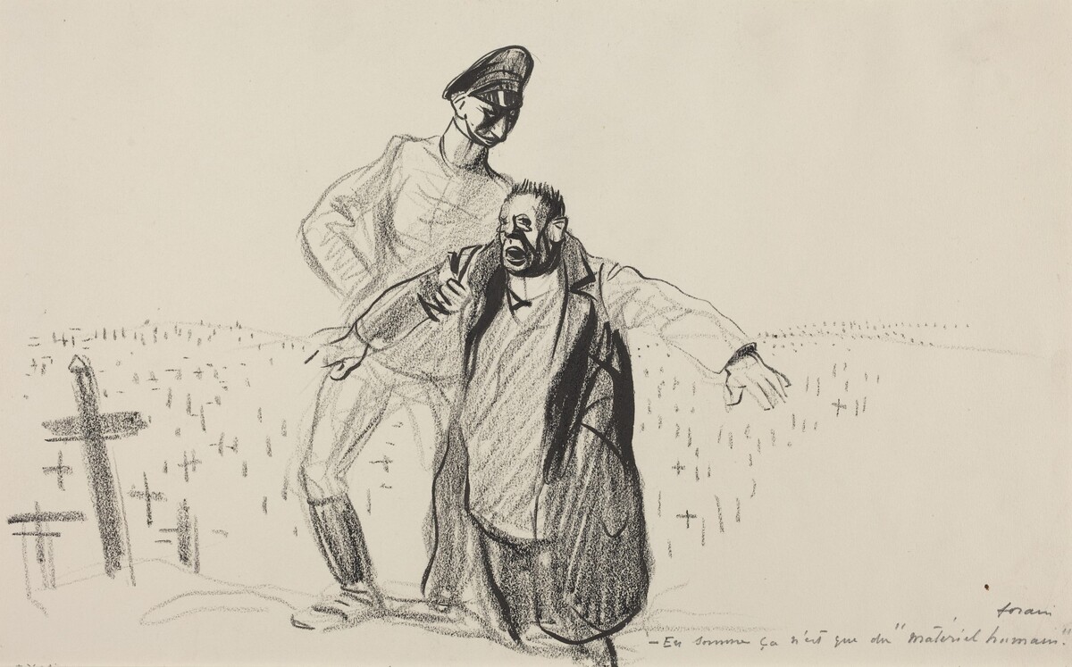 En somme ca n'est que du "materiel humain." by Jean-Louis Forain