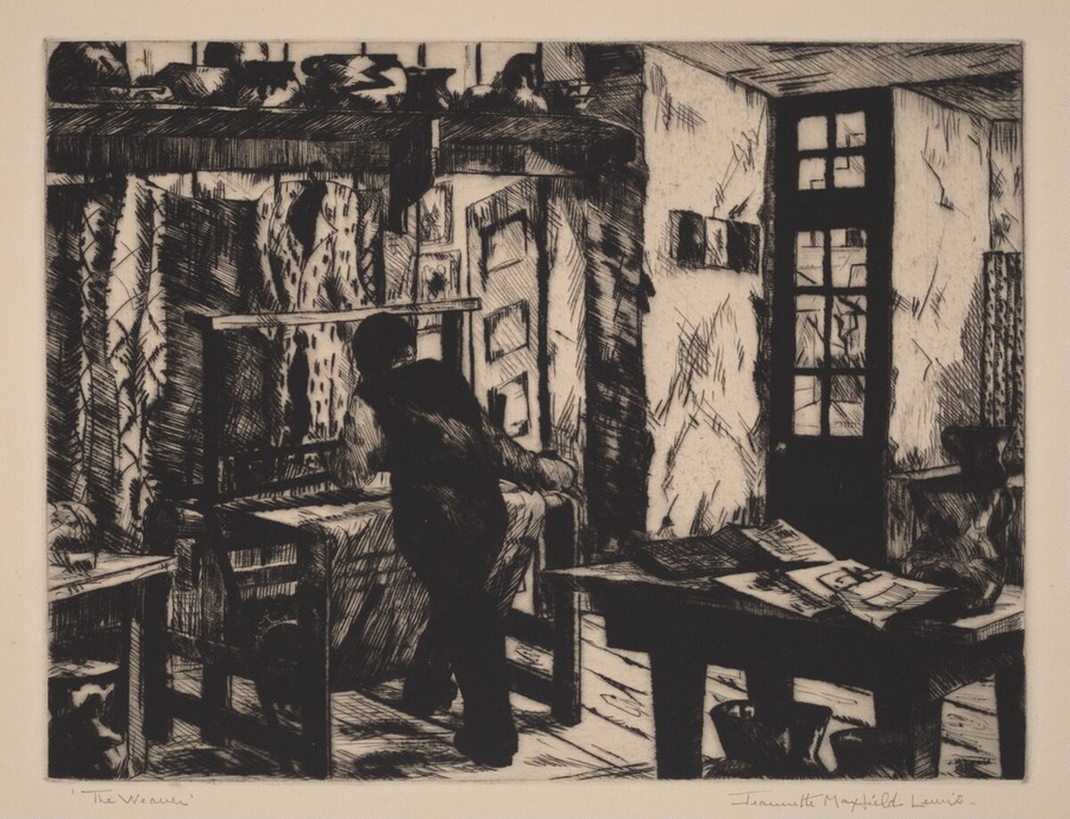 The Weaver by Jeannette Maxfield Lewis