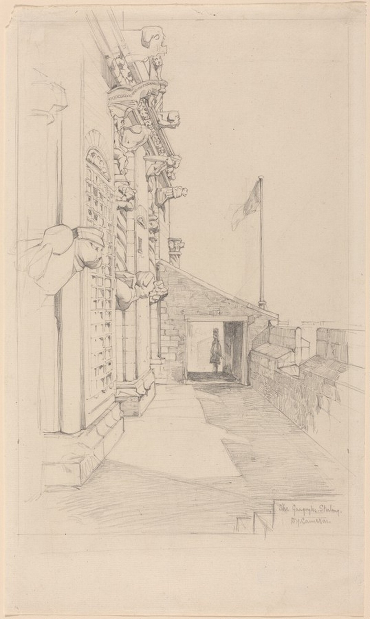 The Gargoyles, Stirling by David Young Cameron