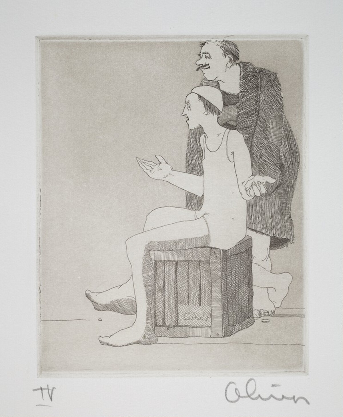 Two Men and Two Coins by Perry Oliver