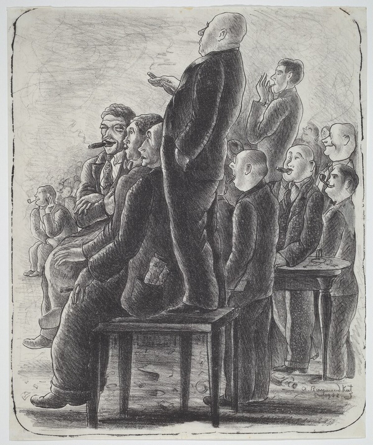 The Men's Club by Alexander Raymond Katz