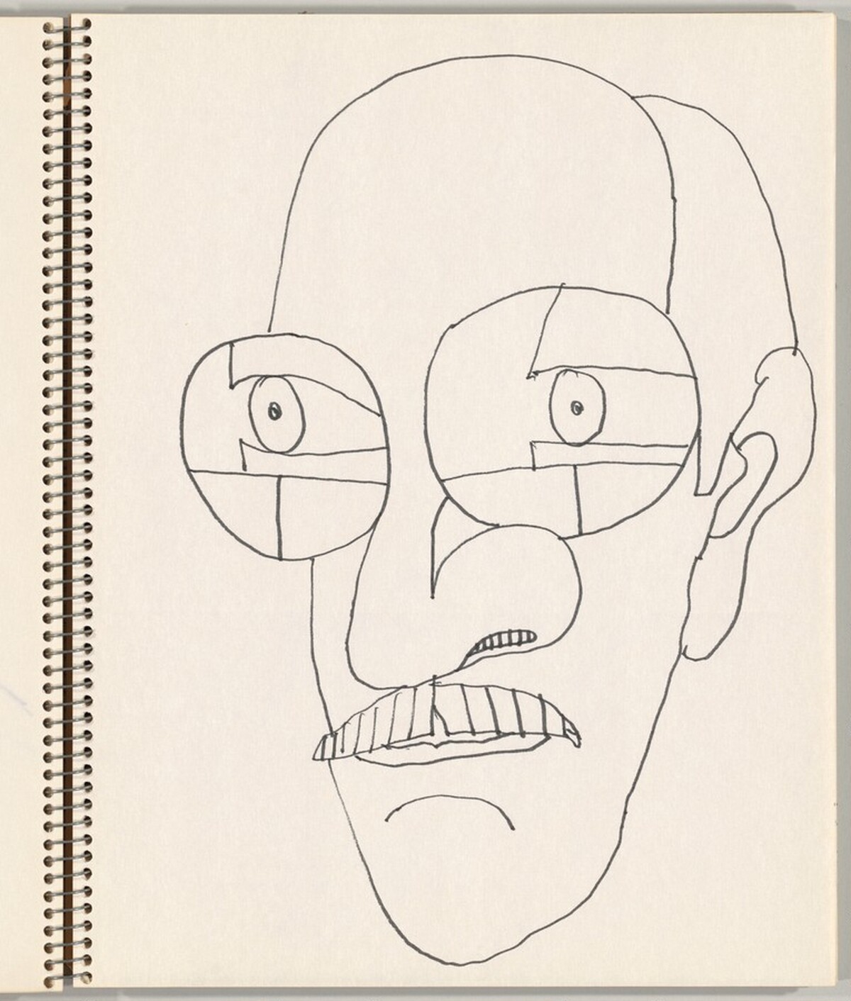 Self-Portrait by Saul Steinberg