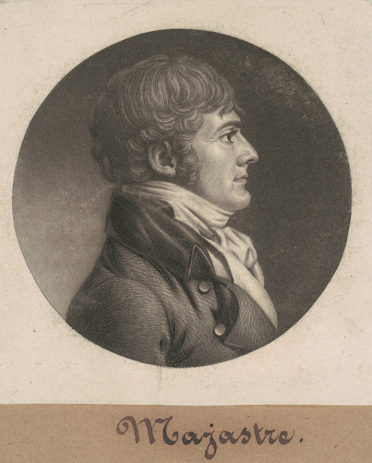 Majastre by Charles B. J. Févret de Saint-Mémin