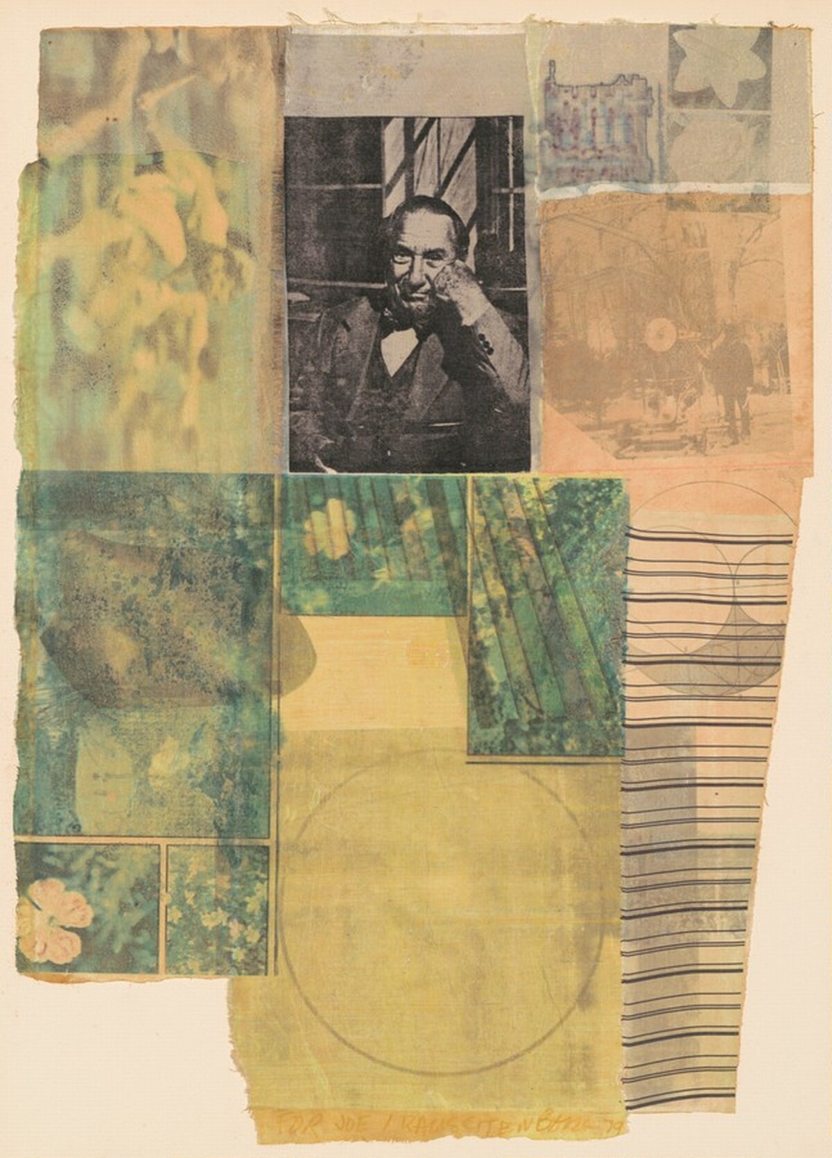 Joseph Hirshhorn's Birthday by Robert Rauschenberg