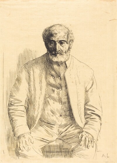 Old man seated (Vieillard assis)