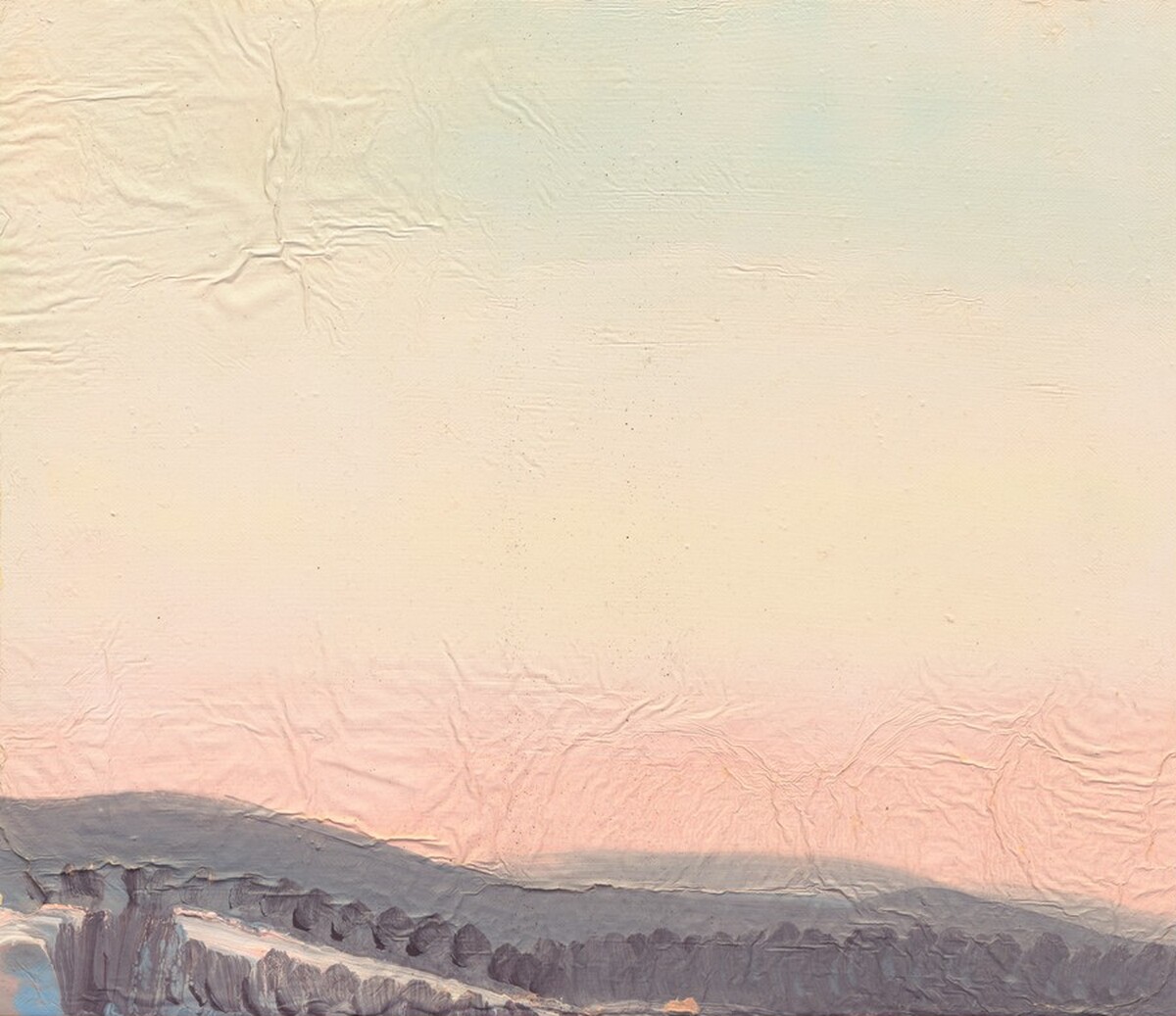 Untitled (B) by Sylvia Plimack Mangold