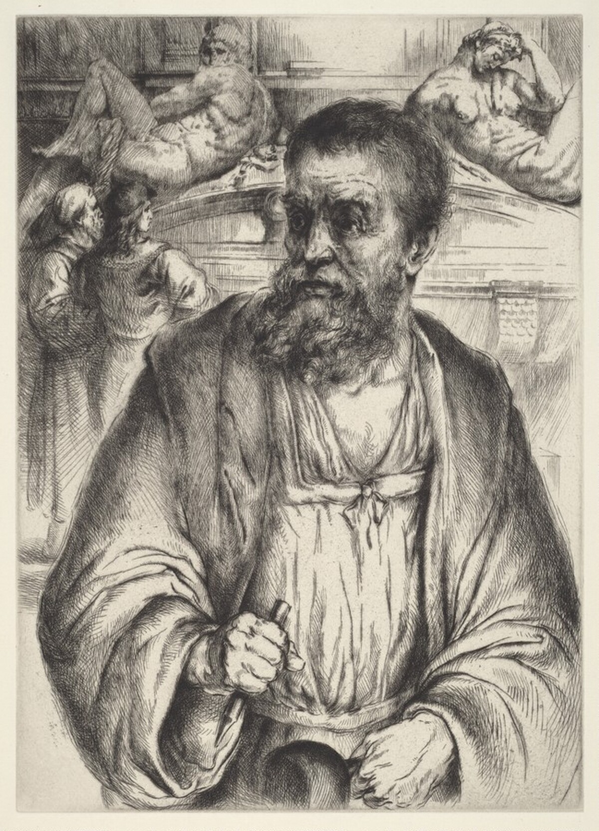 Michelangelo by Arthur William Heintzelman