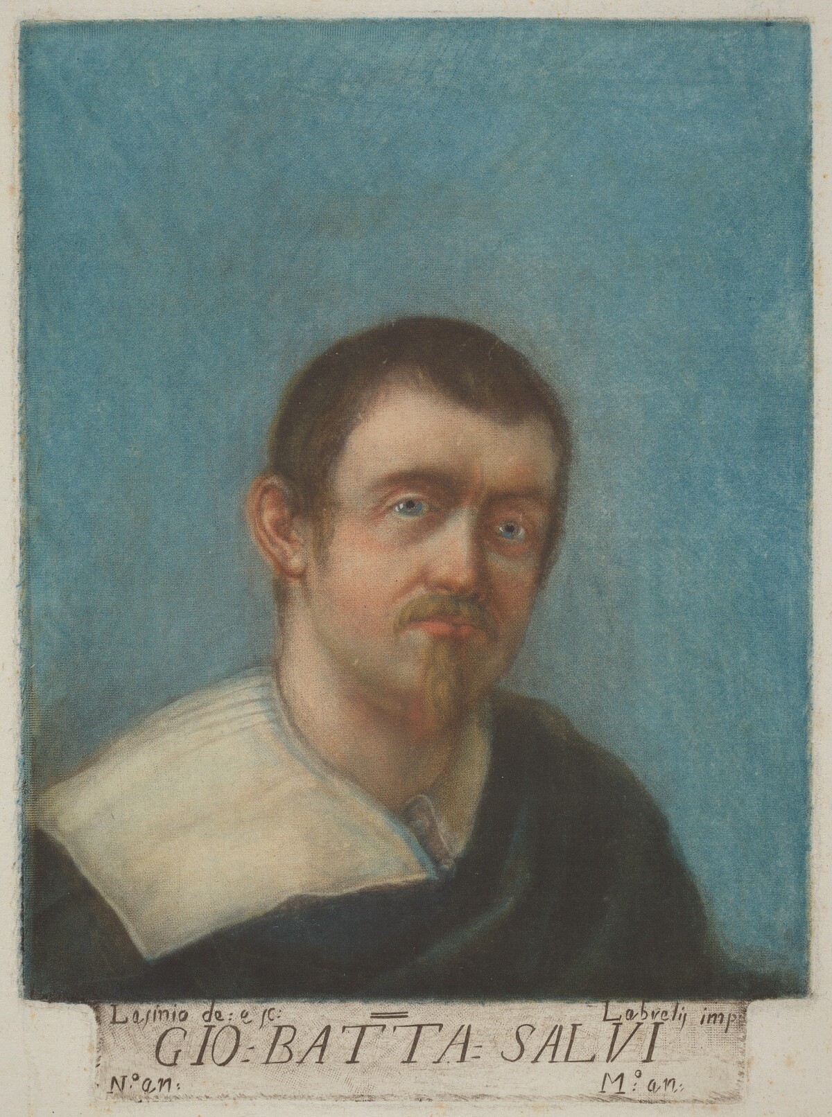 Giovanni Battista Salvi (Il Sassoferrato) by Carlo Lasinio, after Sassoferrato