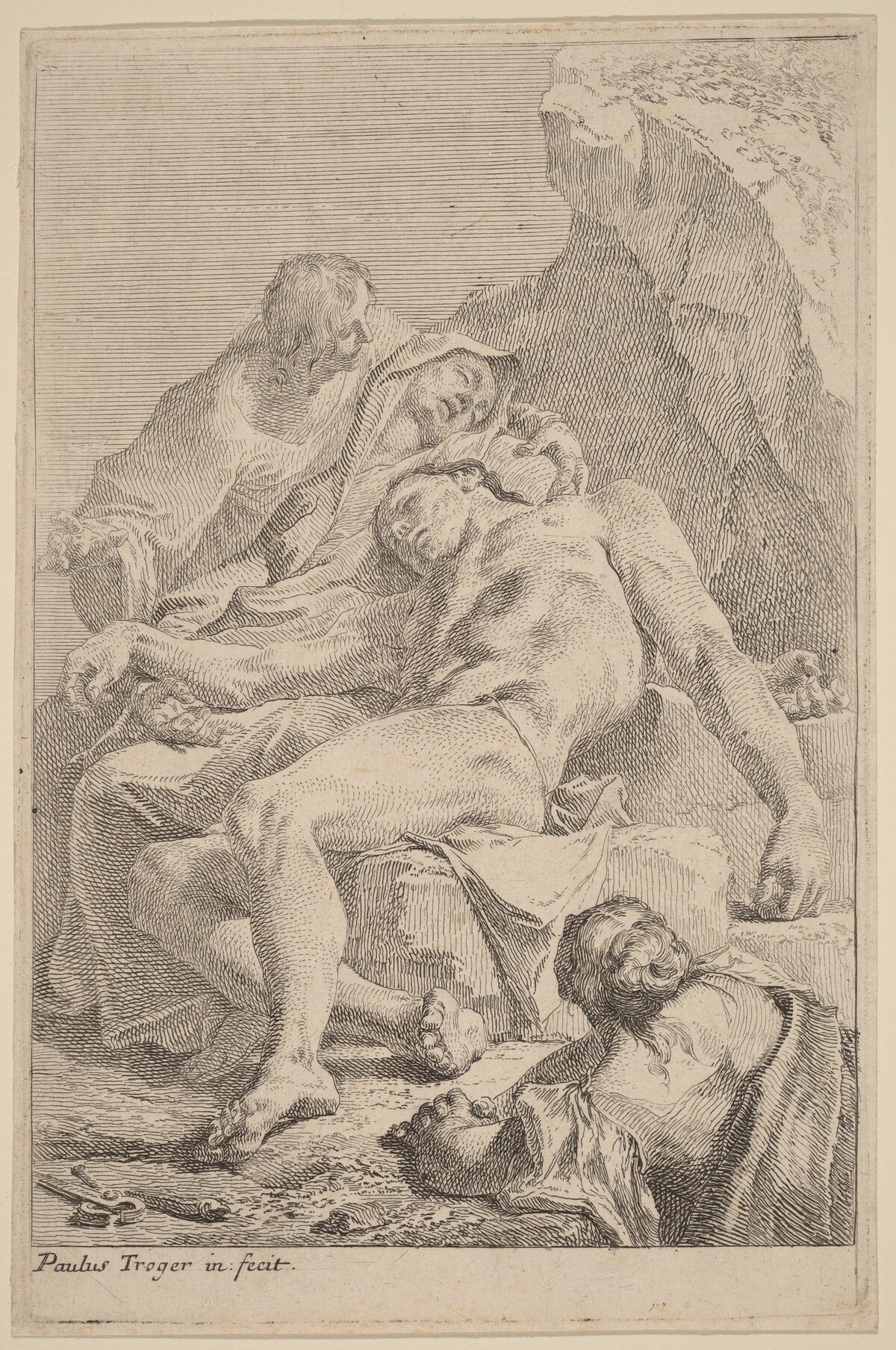 Pietà by Paul Troger