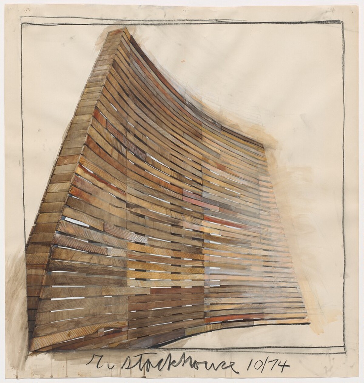 Drawing of "Ghost Dance" by Robert Stackhouse
