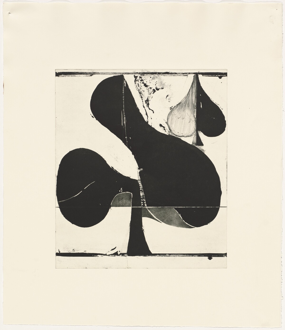Combination [working proof 4] by Richard Diebenkorn