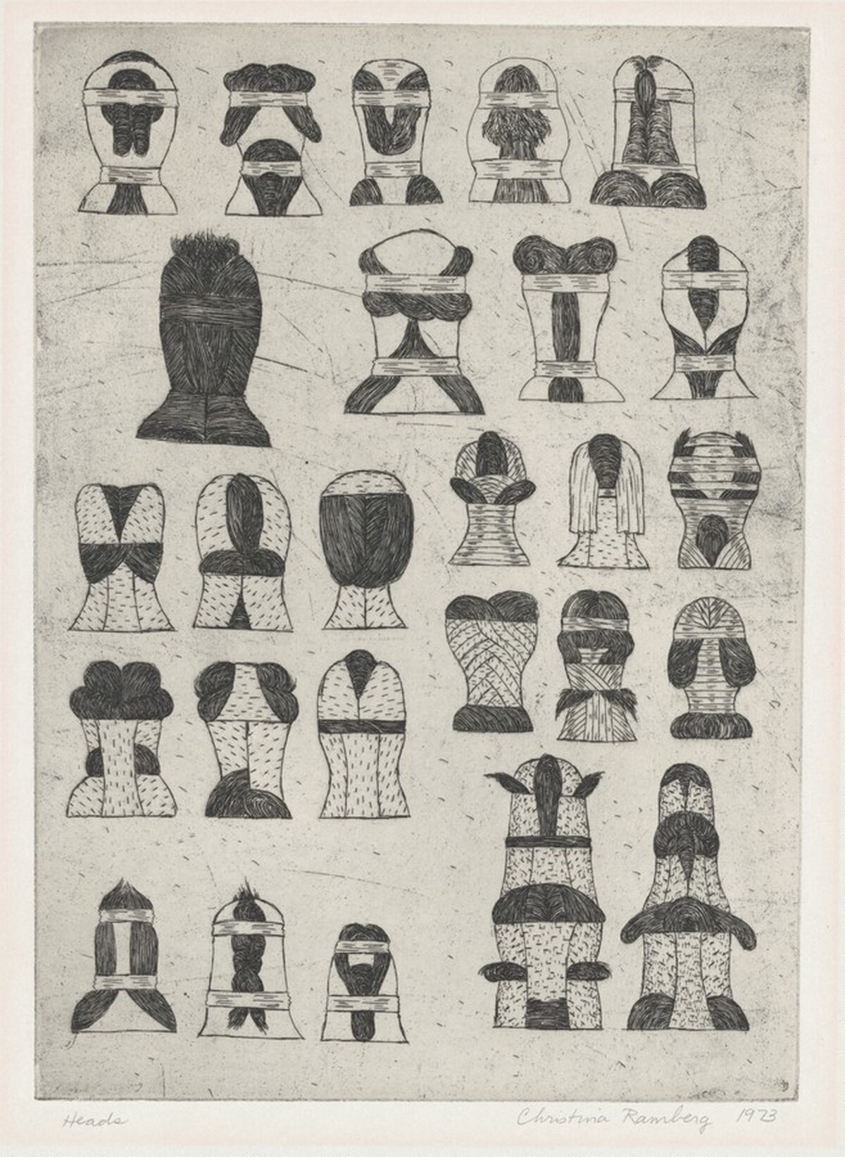 Heads by Christina Ramberg