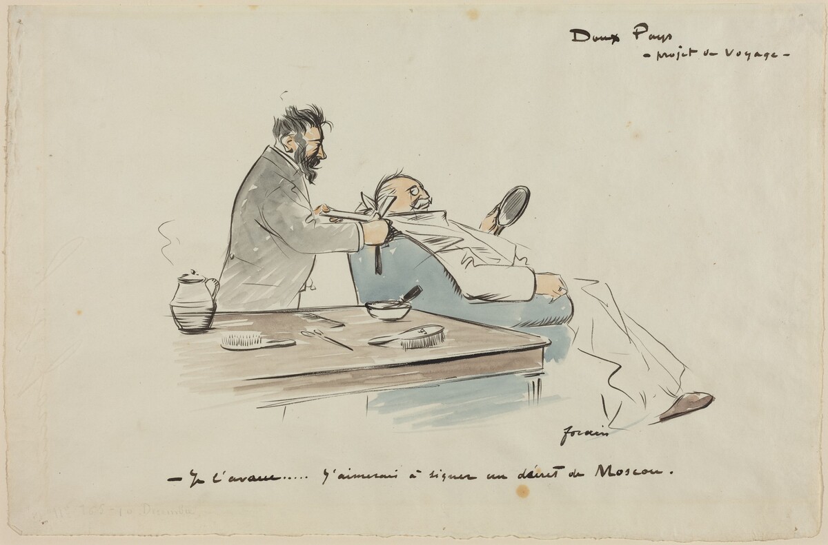 Projet de Voyage by Jean-Louis Forain