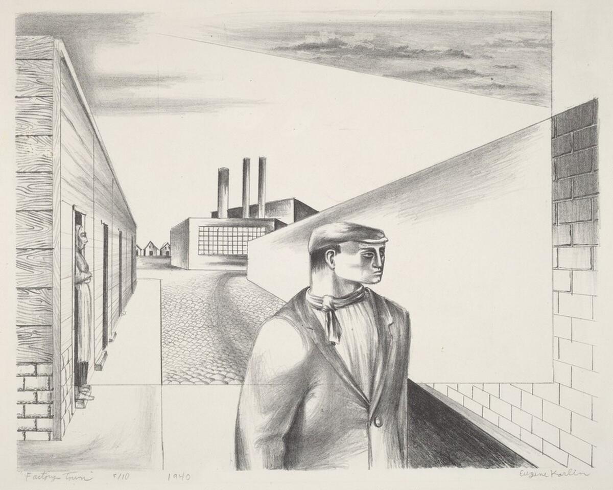 Factory Town by Eugene Karlin