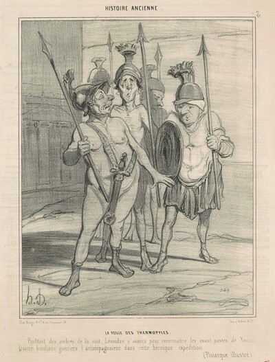 La veille des Thermopyles