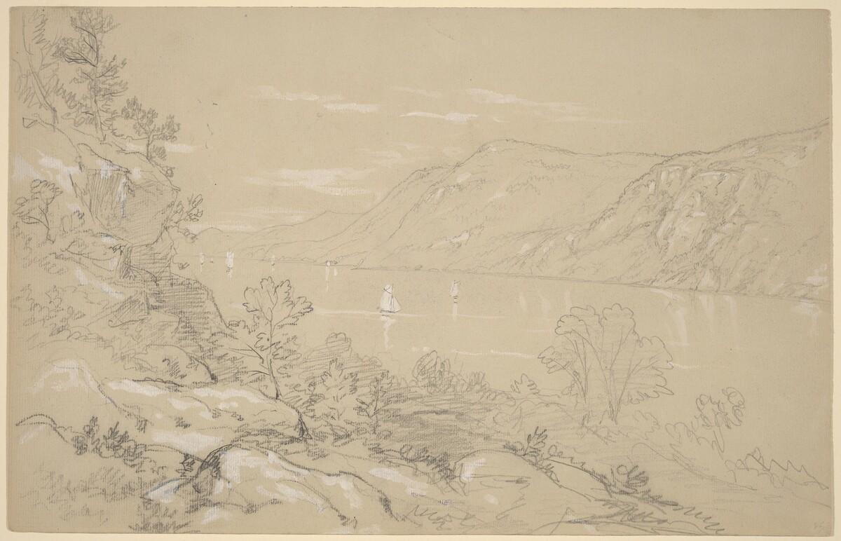 North from Storm King by John William Casilear