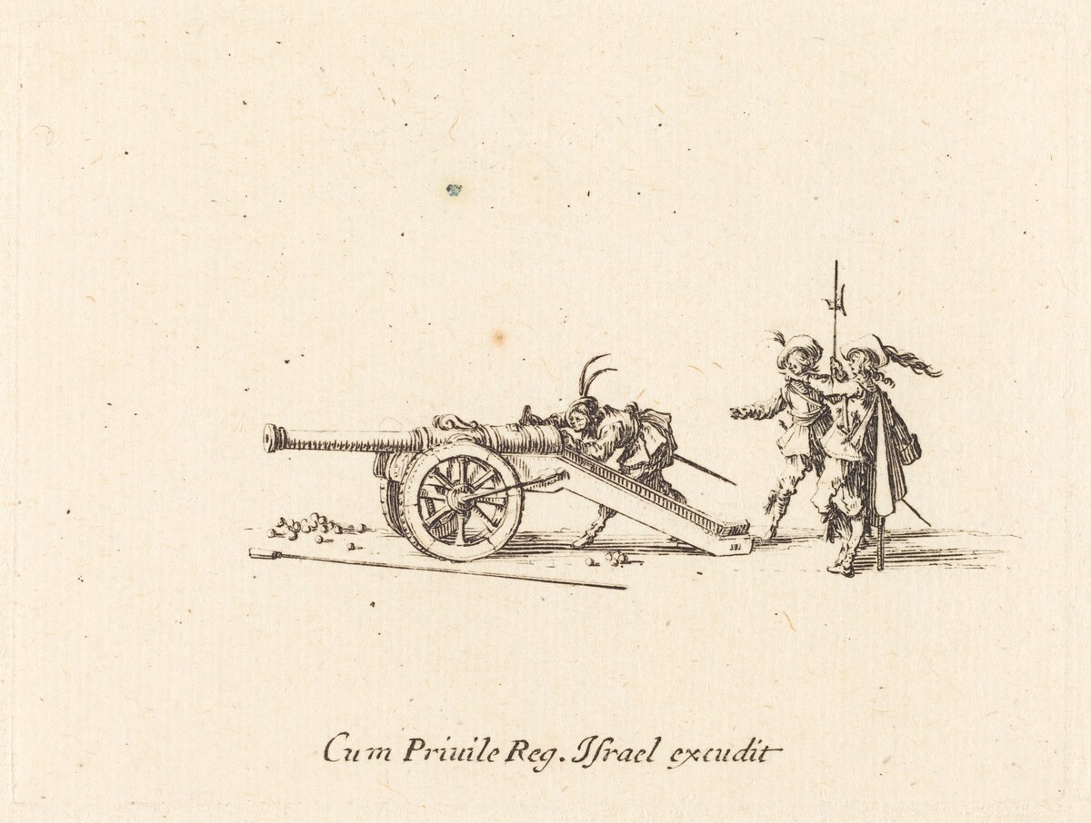 Loading the Cannon by Jacques Callot