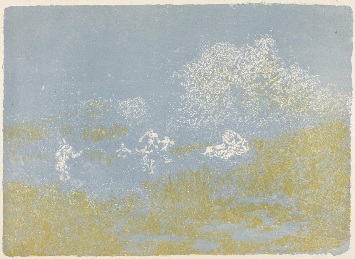 Nymphs in a Landscape by Ker Xavier Roussel
