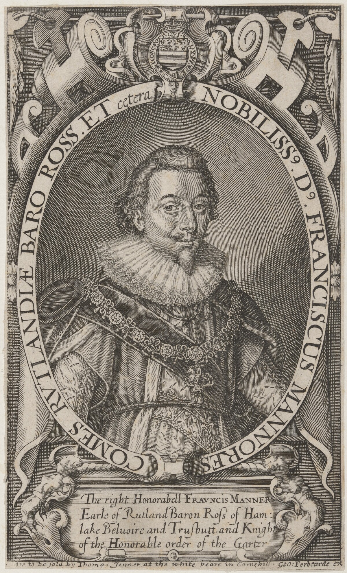 Francis Manners, First Earl of Rutland by Unknown Artist