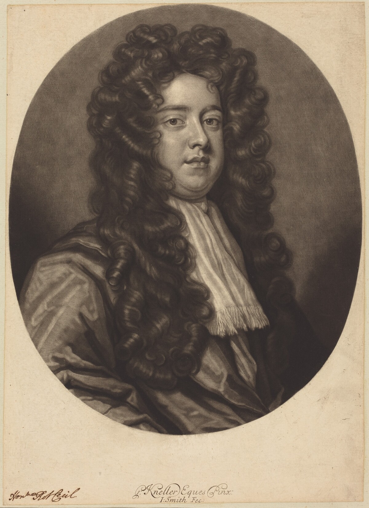 Robert Cecil by John Smith after Sir Godfrey Kneller