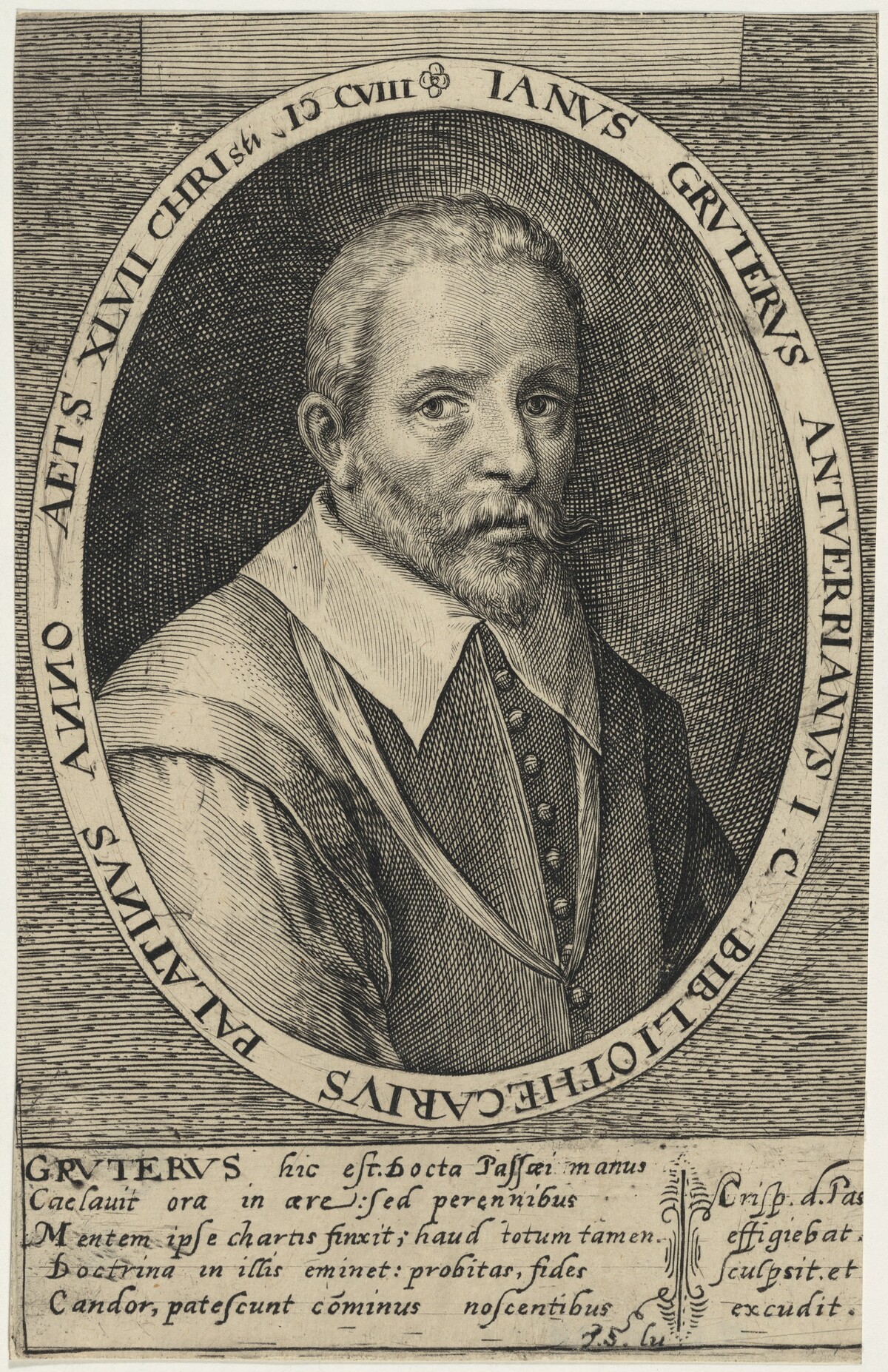 Jan Gruter by Crispijn de Passe I