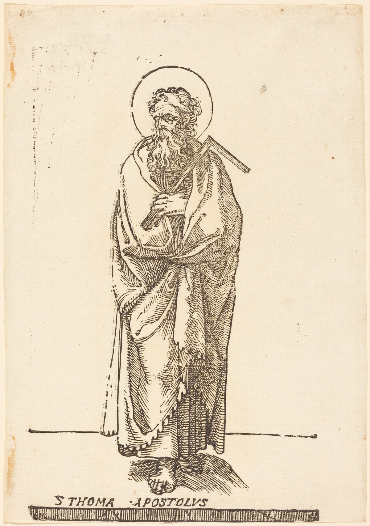 Saint Thomas by Italian 16th Century (formerly Jacques Stella)