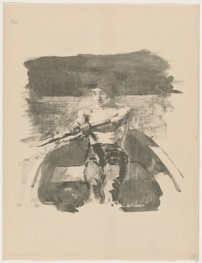 Etude (Le rameur)