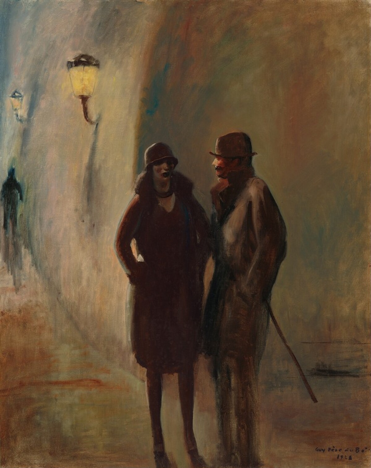 La Rue de la Santé by Guy Pène du Bois