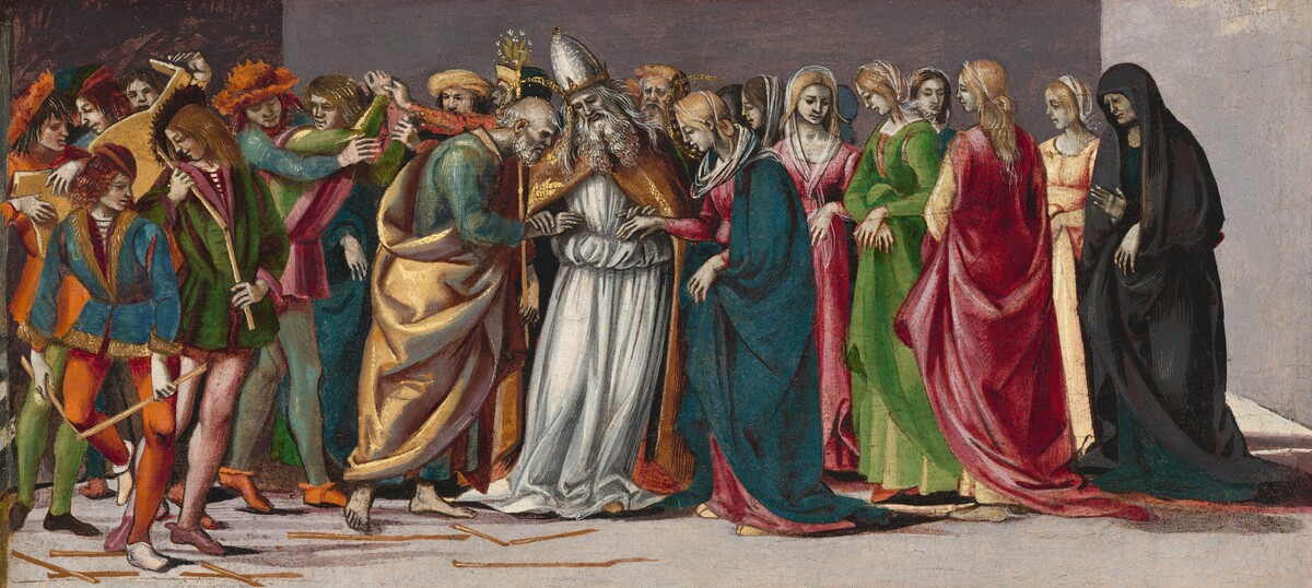 The Marriage of the Virgin by Luca Signorelli