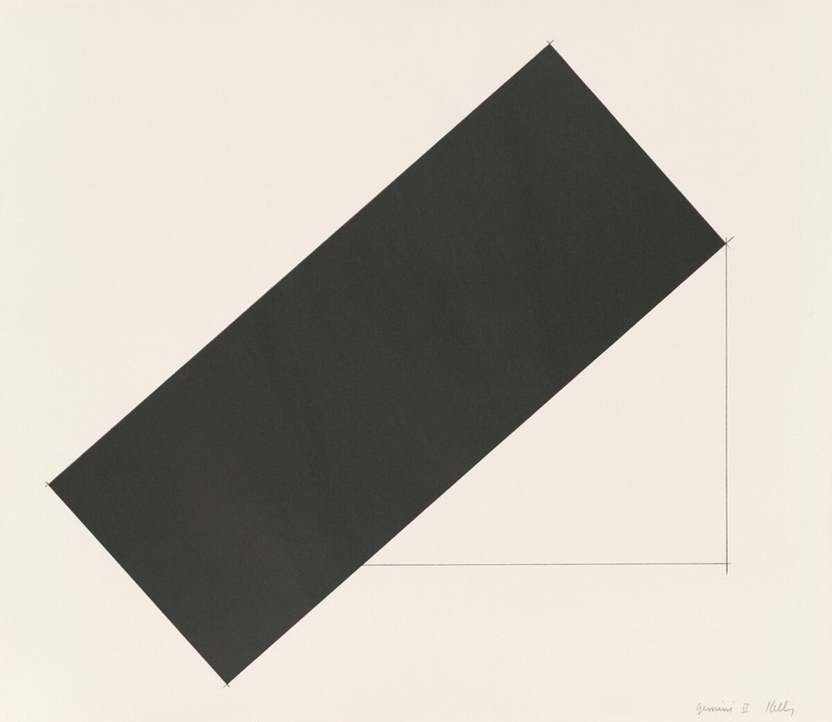 Grand Case by Ellsworth Kelly