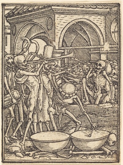 Skeletons Making Music