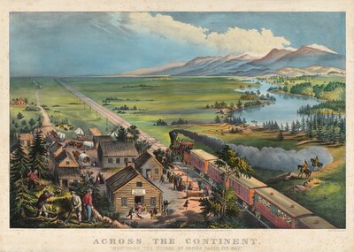 Across the Continent: "Westward the Course of Empire Takes Its Way"