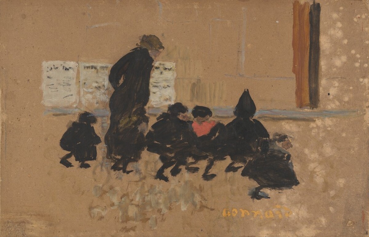 Children Leaving School by Pierre Bonnard
