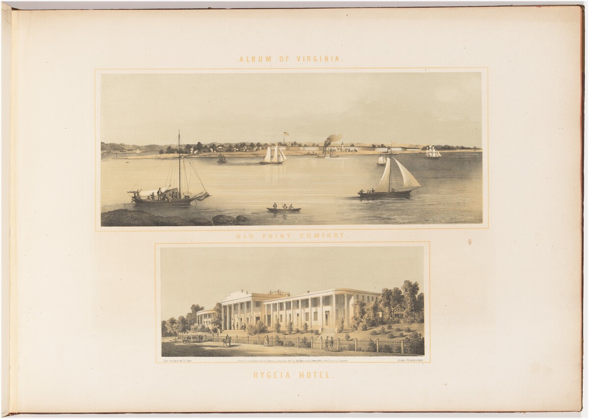 Old Point Comfort and the Hygeia Hotel by after Edward Beyer
