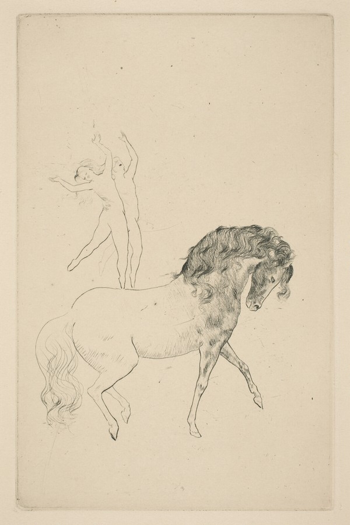 At the Circus (Au cirque) by Pablo Picasso