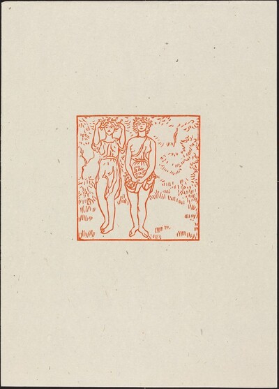 Tenth Eclogue: Hamadryads, Girls of the Woodlands (Hamadryade de la Foret)