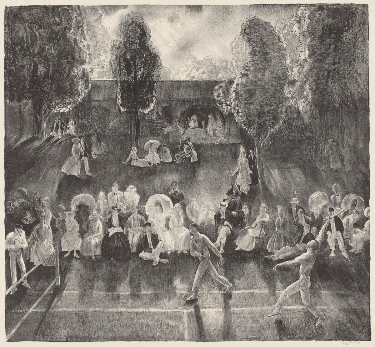 Tennis by George Bellows