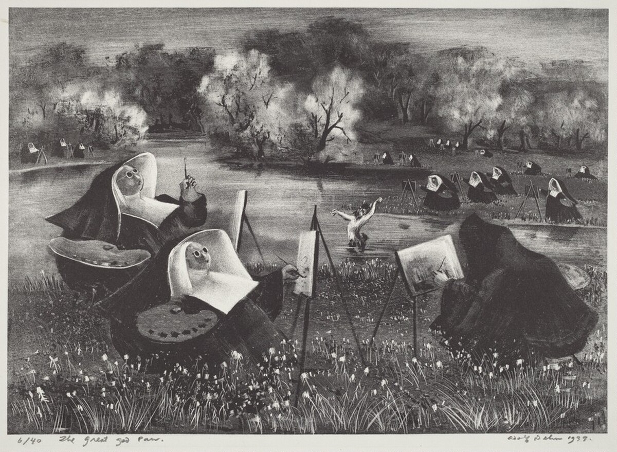 Great God Pan by Adolf Arthur Dehn