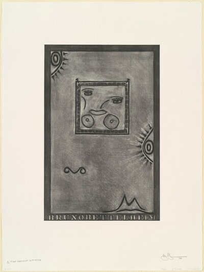 Untitled (White Mezzotint) [state proof of 2nd state]