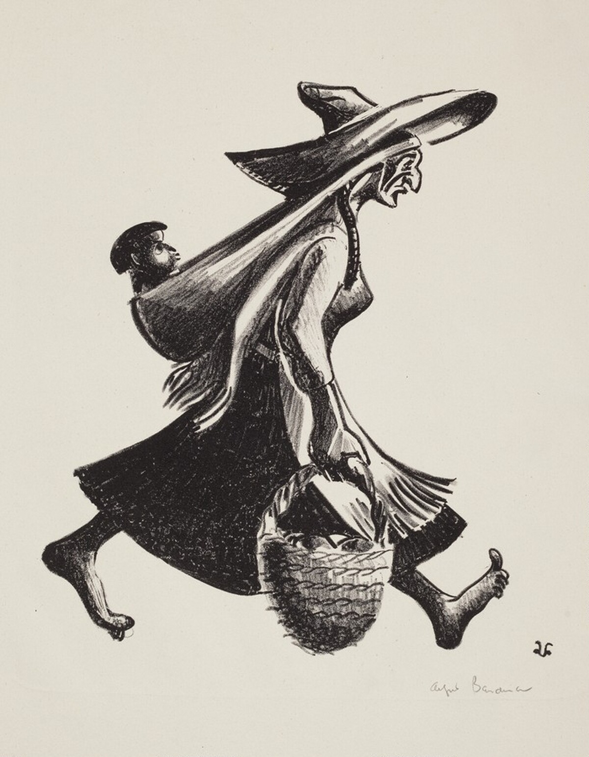 Peasant Woman by Alfred Bendiner