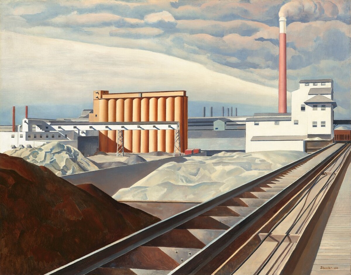 Classic Landscape by Charles Sheeler