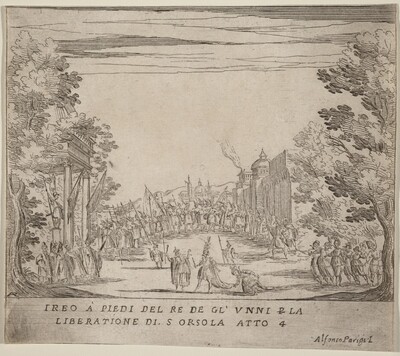 Jereo Before the King of the Huns for the Liberation of Saint Ursula