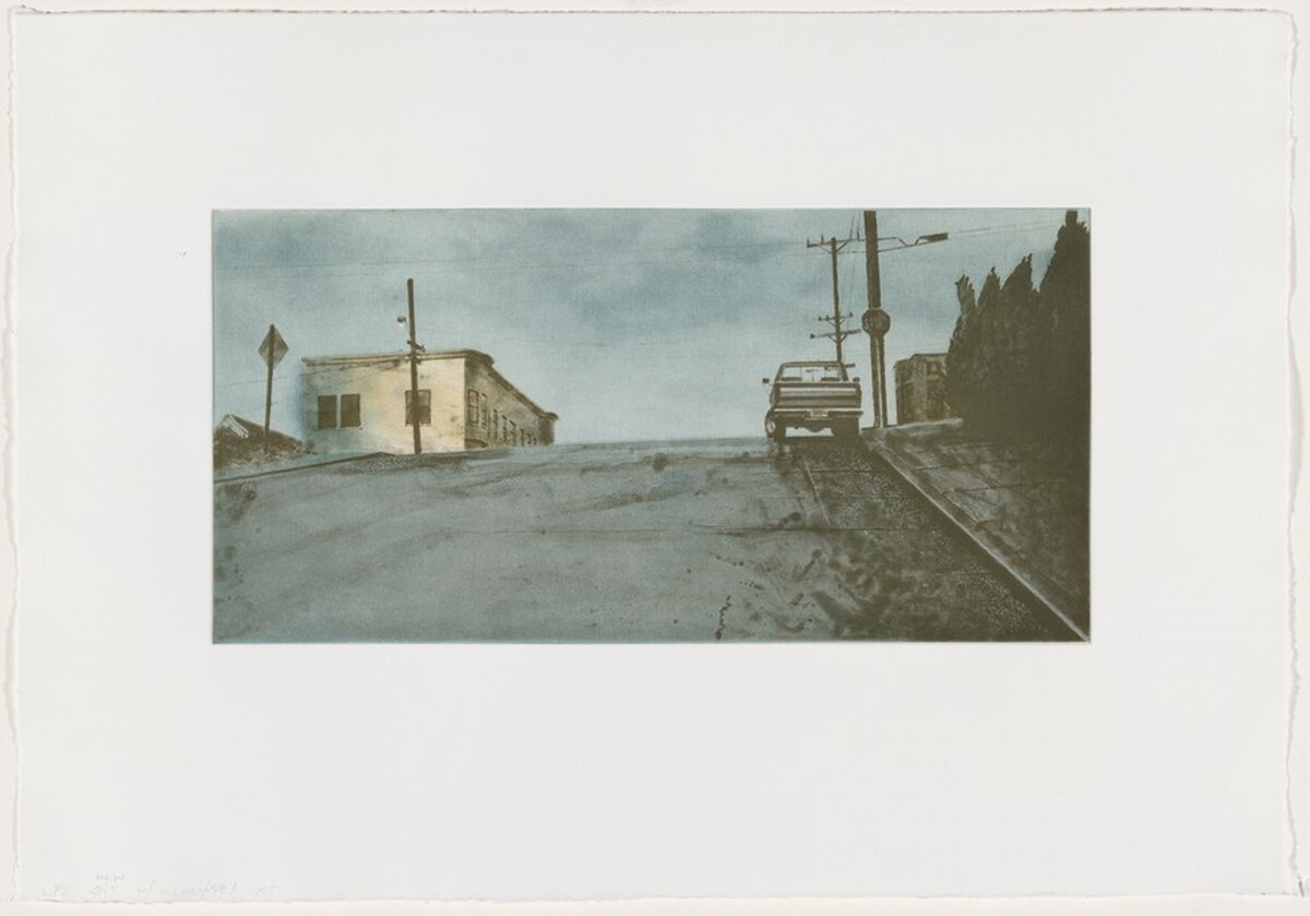 20th and Mississippi–Night [working proof 3] by Robert Bechtle