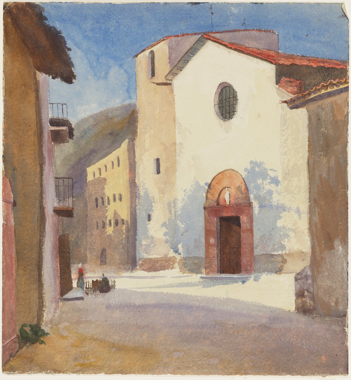 Church and Street, Camprodon by Emily Sargent
